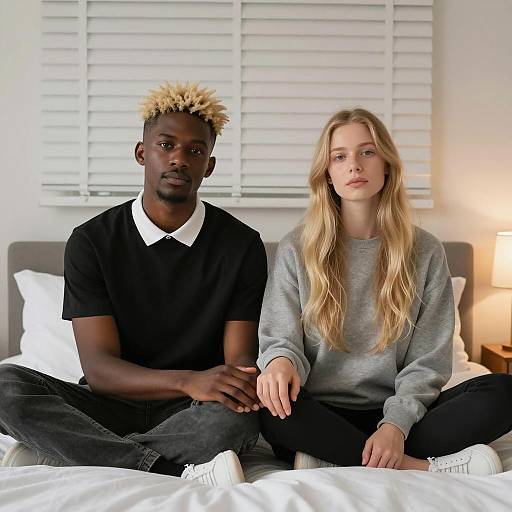 Serene Moments: Hand in Hand Together