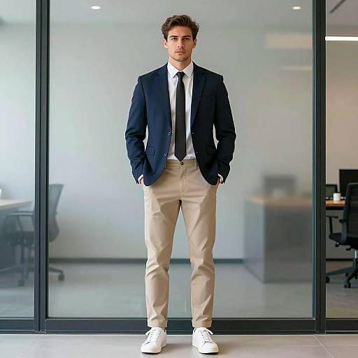 Stylish Office Fashion Portrait Shoot