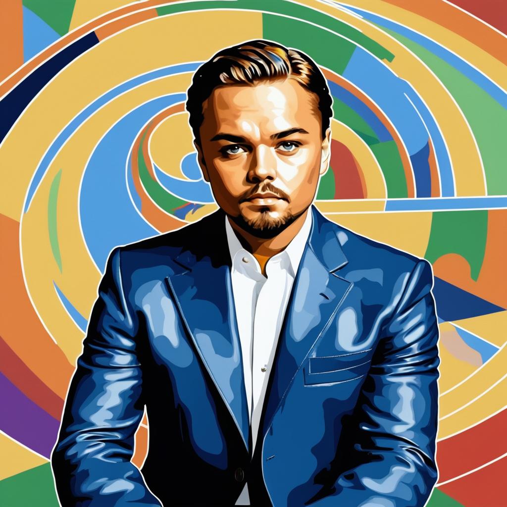 Leonardo DiCaprio as a Picasso Masterpiece