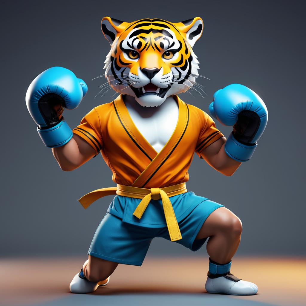 Martial Artist Jaguar Box Fighter Concept