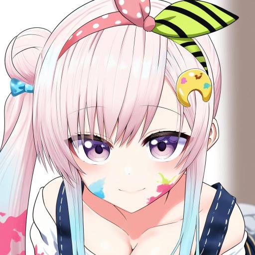 Illustration of Airani iofifteen (1st costume), hololive in the style of Take (shokumu-taiman)