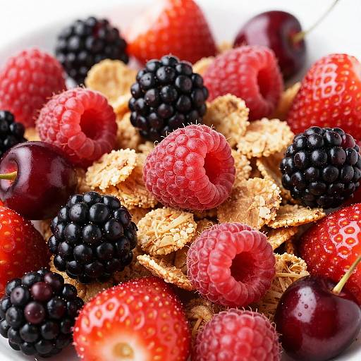 Vibrant Close-Up Fruit Salad