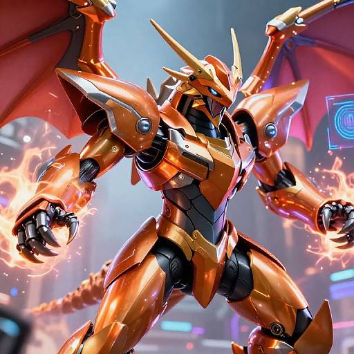 Epic Wargreymon Charging Energy