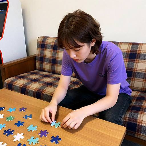 Puzzle Time: Casual Indoor Scene