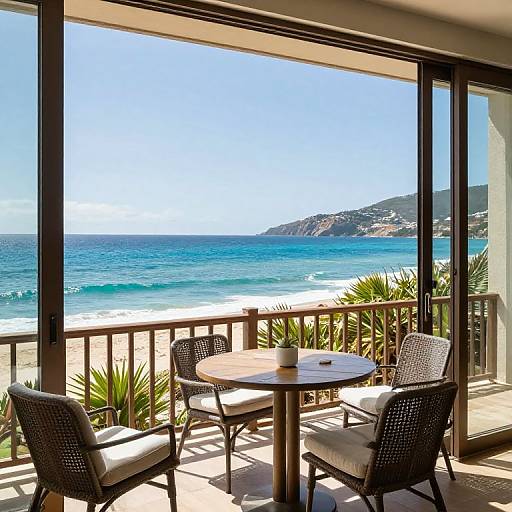 Scenic Balcony View at The Wave Baleal