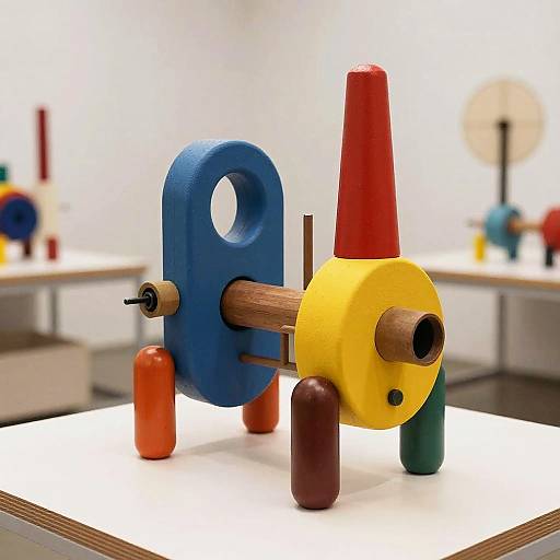 Whimsical Bruno Munari Mechanical Art