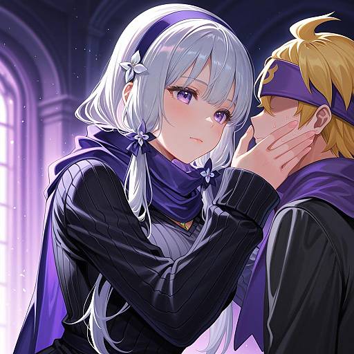 Illustration of Morty (pokemon), pokemon in the style of Amahara subaru