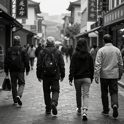 Dystopian Glitch Street Photography