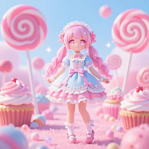 Dreamy Loli Candyland Character