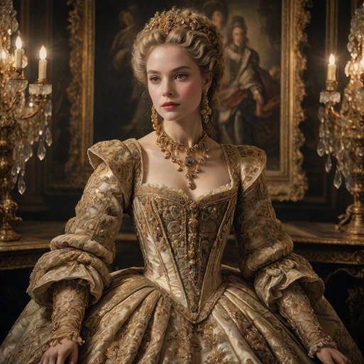 Elegant Baroque Portrait of a Woman