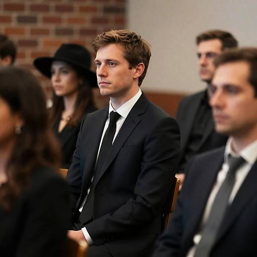 Man in Dark Suit Among Others