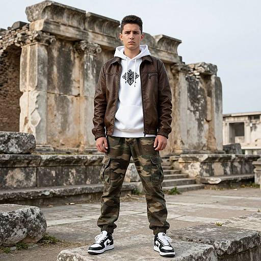 Urban Style Meets Ancient Ruins