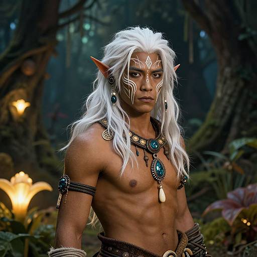 Mystical Tribal Fantasy Character