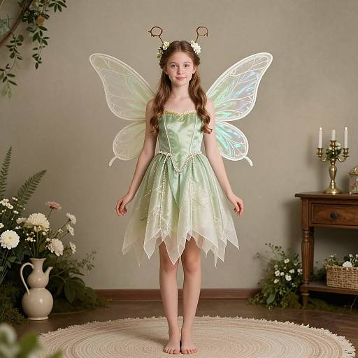 Mulberry Fairy Costume in Room