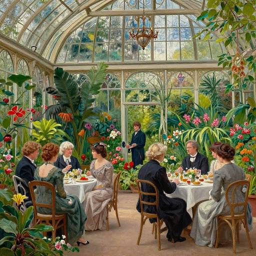 Victorian Greenhouse Garden Party