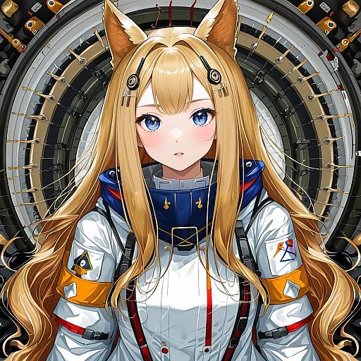 Illustration of Archetto (arknights), arknights in the style of Goma (yoku yatta hou jane)