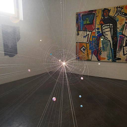 Quantum Realm Inspired Artistic Vision