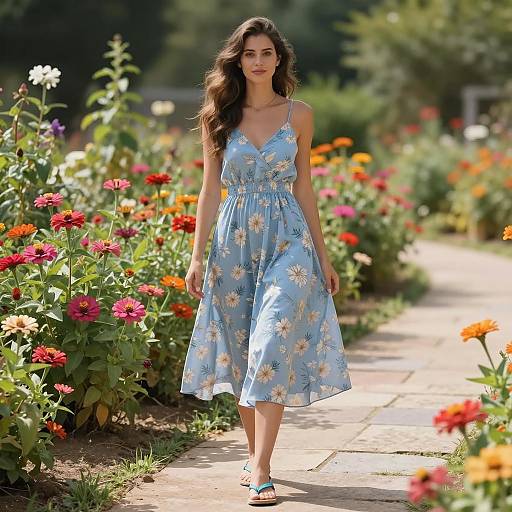 Summer Beauty in Floral Elegance
