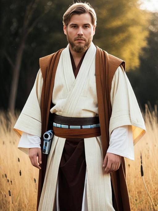 Realistic Obi-Wan Kenobi Cosplay Photo