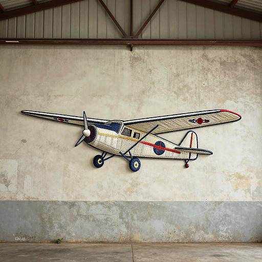 Vintage Embroidered Glider Aviation Insignia