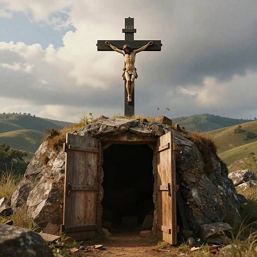 Photorealistic Resurrection of Jesus