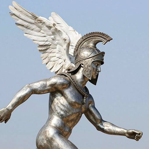 Hermes Winged Helmet in Motion
