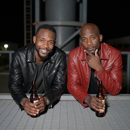 Nighttime Bonding of Two Friends