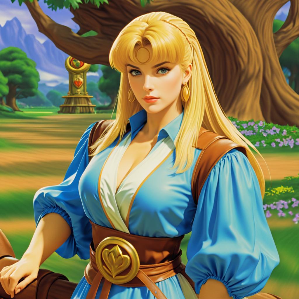 Sophie’s Emotional Farewell in Mystara