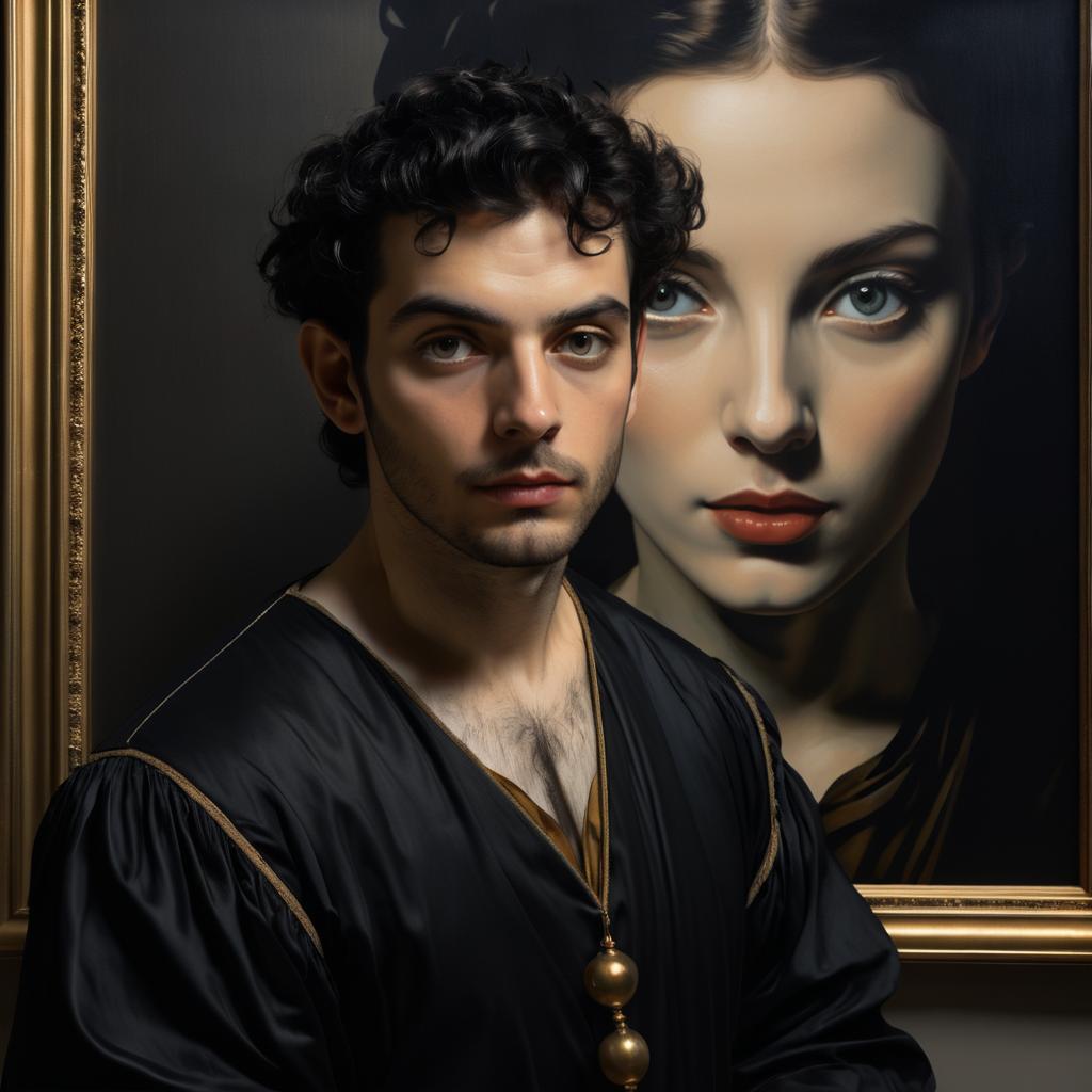 Surreal Renaissance: Caravaggio Meets Banksy