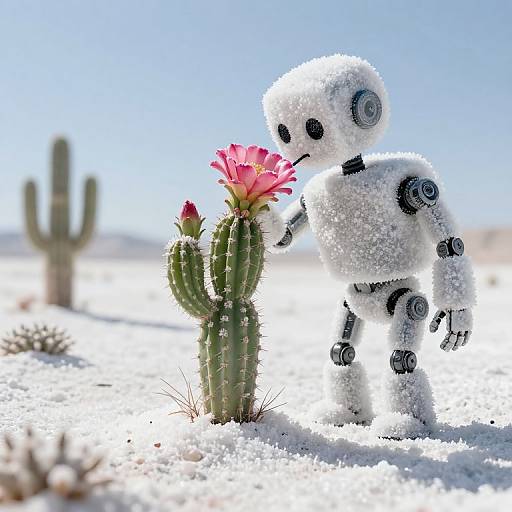 Sugar-Coated Robots in Powdered Desert