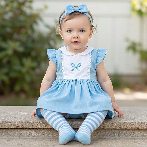 Infant Dorothy Costume in Blue Dress