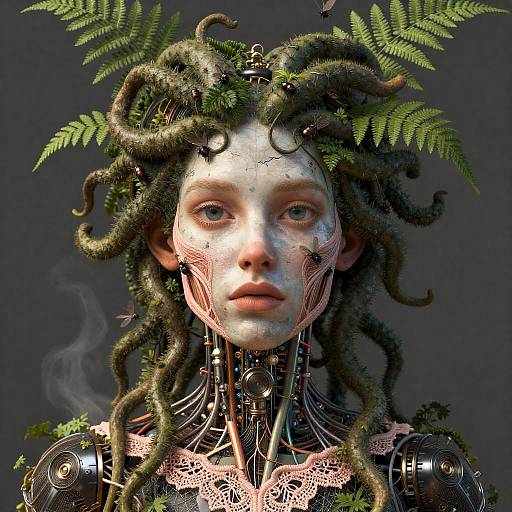 Ultra-Detailed Organic Cinema 4D Render