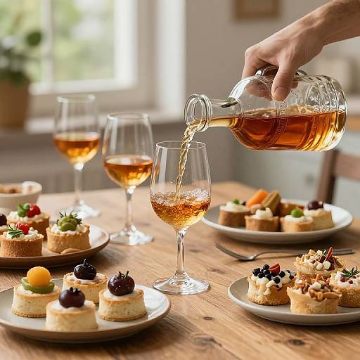 Vintage Apéritif with Gourmet Spread