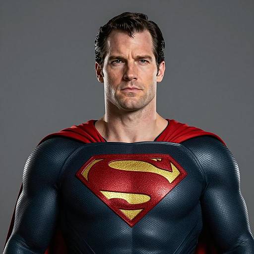 Photorealistic Adult Superman Character Design