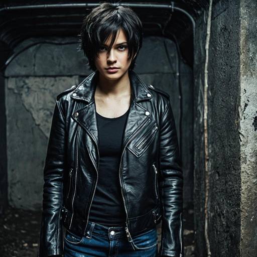 Edgy Cosplay of Underground Character