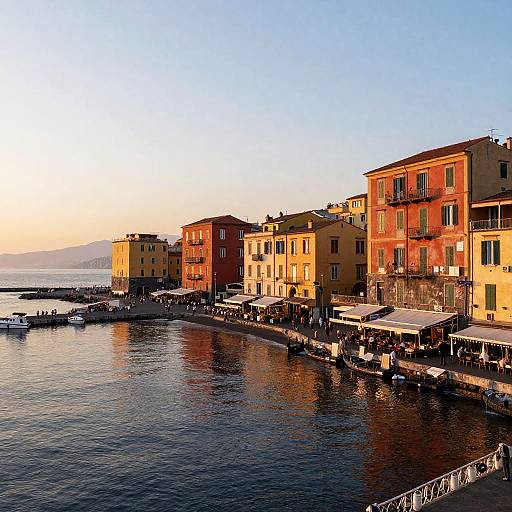 Napoli Waterfront Sunset Charm