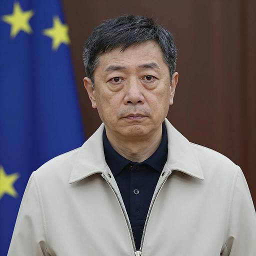 Serious Middle-Aged Man Portrait