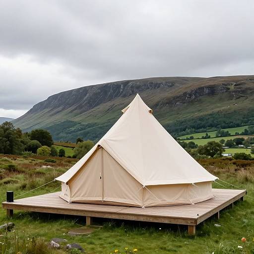 Luxurious Bell Tent in Scottish Highlands