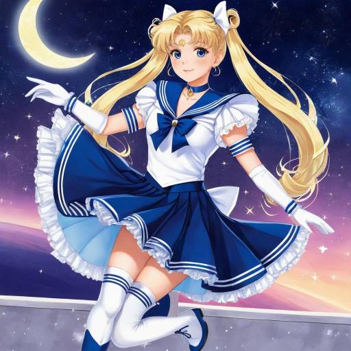 Magical Girl in Sailor Senshi Uniform