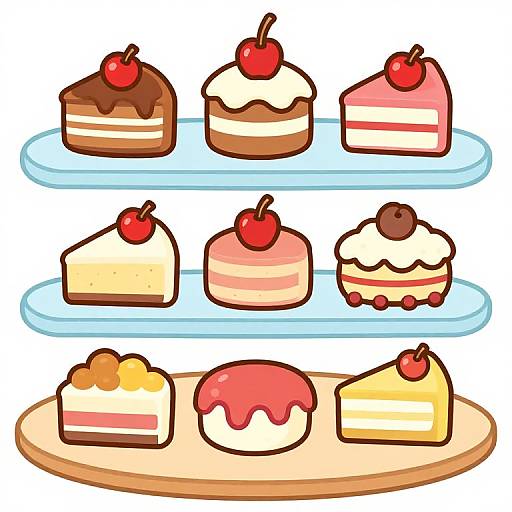 Stand Clipart Cake Display