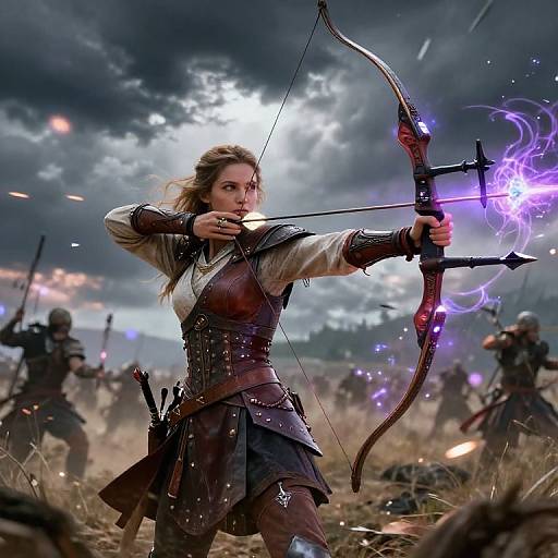 Rochelle's Energetic Battle Archery