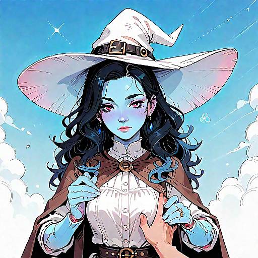 Blue Doll Witch Bride POV