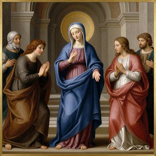 The Annunciation Scene Artwork