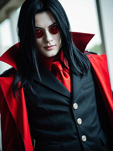 Lifestyle costume photo of Alucard (hellsing). Cosplay clothes