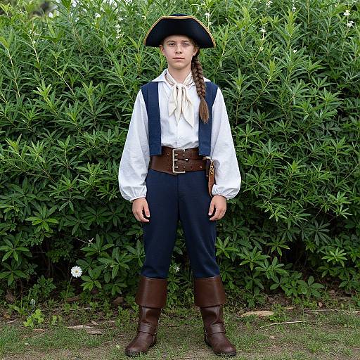 Male Privateer in Detailed Costume