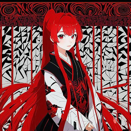 Illustration of Corticarte apa lagranges, shinkyoku soukai polyphonica in the style of Ica