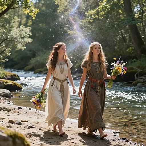 Celestial Celtic Chieftain's Transcendence