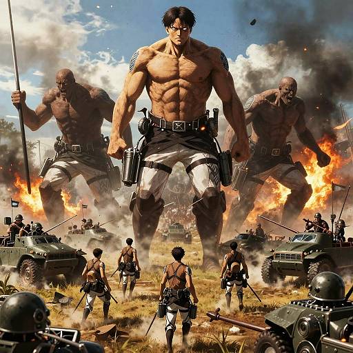 Alternate History Attack on Titan Battle