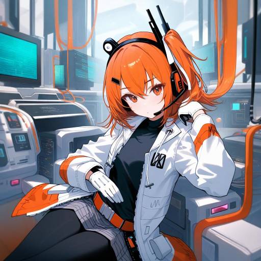Futuristic Cowboy Girl v2