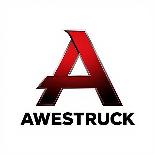 Digital logo featuring a bold, gradient red-to-black 